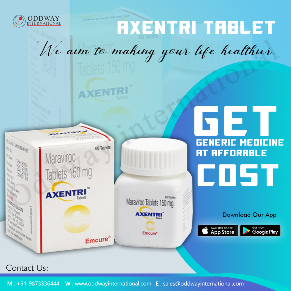 Axentri 150mg Tablet Exporter, Supplier, and Wholesaler